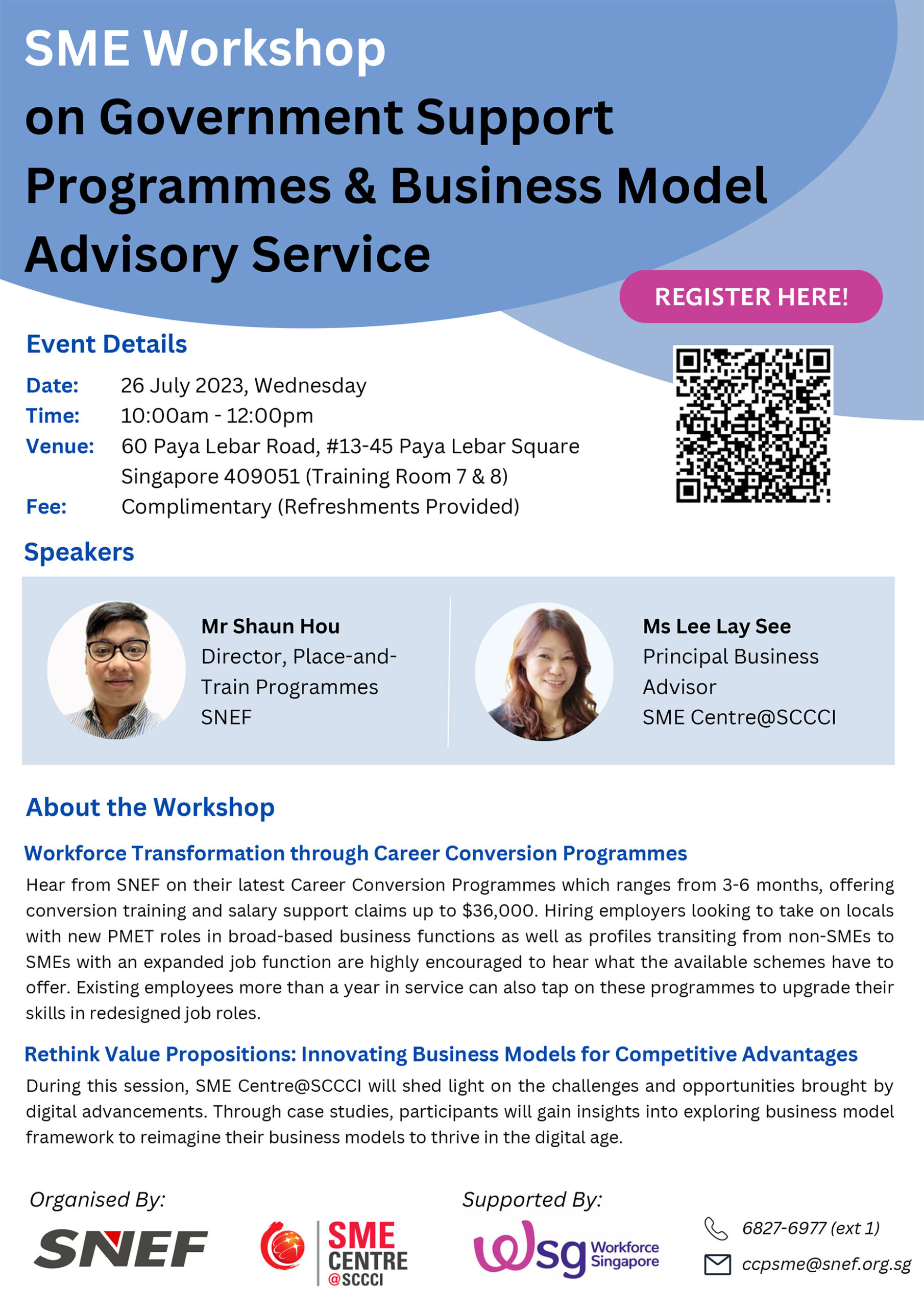Workshop with SNEF