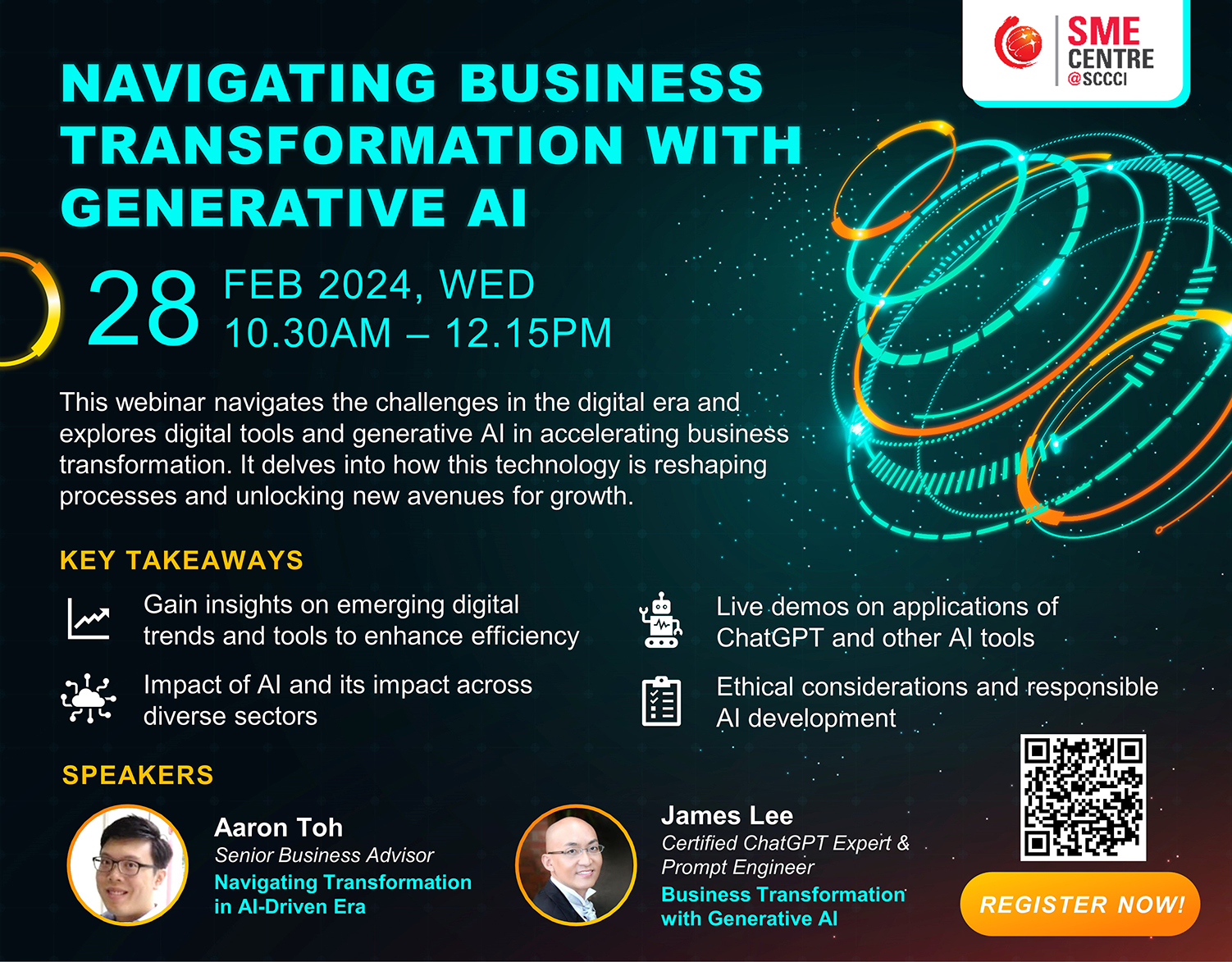 Webinar - Navigating Business Transformation with Generative AI